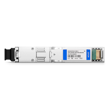FyberOptix Generic Compatible GPON OLT Stick with MAC SFP 1490nm-Tx/1310nm-Rx 2.488G-Tx/1.244G-Rx Class C+ 20km DOM Simple SC/UPC SMF Optical Transceiver Module (Industrial)