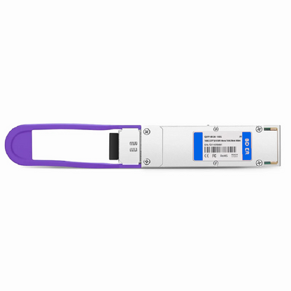 FyberOptix Cisco Compatible 100GBASE-CWDM4 QSFP28 4 x 25G NRZ 1310nm 2km DOM Duplex LC/UPC SMF Optical Transceiver Module (Industrial)