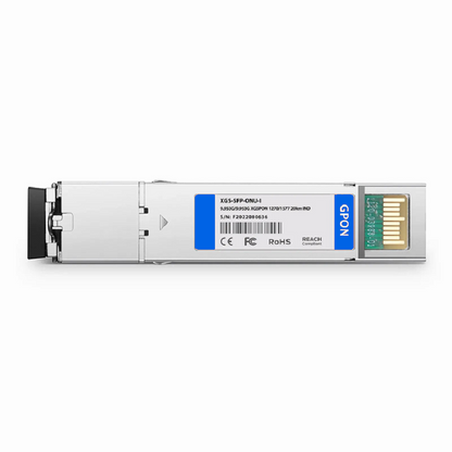 FyberOptix NOKIA 3FE46901AC Compatible XGSPON ONU SFP+ 1270nm-TX/1577nm-RX 9.953G-TX/9.953G-RX Class N1/N2/E1 20km DOM Simplex SC/APC SMF Optical Transceiver Module (Industrial)