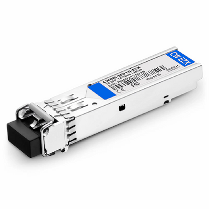 FyberOptix Ericsson C31 Compatible SFP+ 10G DWDM 1552.52nm 100GHz 80km DOM Duplex LC/UPC SMF Optical Transceiver Module For 4G Wireless (Industrial)