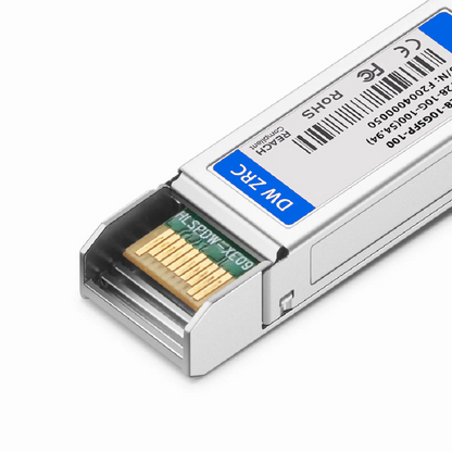 FyberOptix Cisco SFP-10G-ZR-I Compatible 10GBASE-ZR SFP+ 1550nm 80km DOM Duplex LC/UPC SMF Optical Transceiver Module (Industrial)
