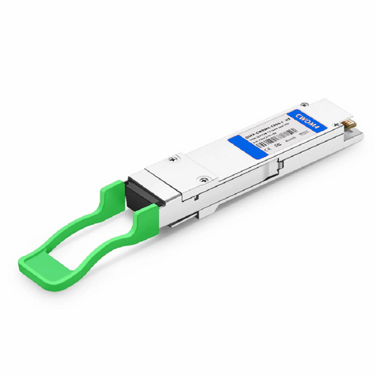 FyberOptix HW Compatible 100GBASE-CWDM4 QSFP28 4 x 25G NRZ 1310nm 2km DOM Duplex LC/UPC SMF Optical Transceiver Module (Industrial)