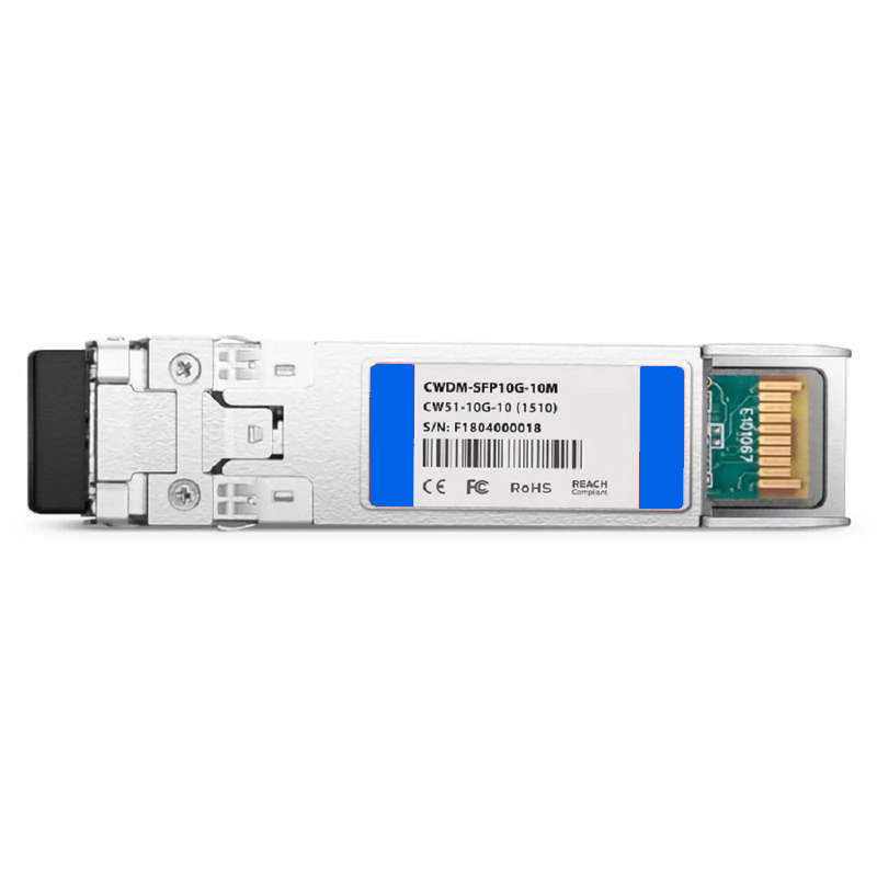 FyberOptix Cisco SFP-10G-ZR-I Compatible 10GBASE-ZR SFP+ 1550nm 80km DOM Duplex LC/UPC SMF Optical Transceiver Module (Industrial)