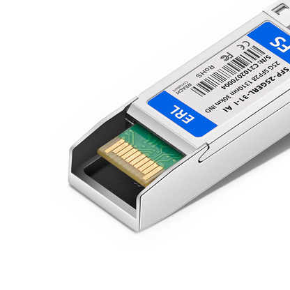 FyberOptix Arista Networks SFP-25G-ER-I Compatible 25GBASE-ER SFP28 1310nm 30km DOM Duplex LC/UPC SMF Optical Transceiver Module (Industrial)