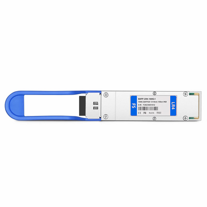 FyberOptix Cisco QSFP-100G-LR4-I Compatible 100GBASE-LR4 QSFP28 4 x 25G NRZ 1310nm 10km DOM Duplex LC/UPC SMF Optical Transceiver Module (Industrial)