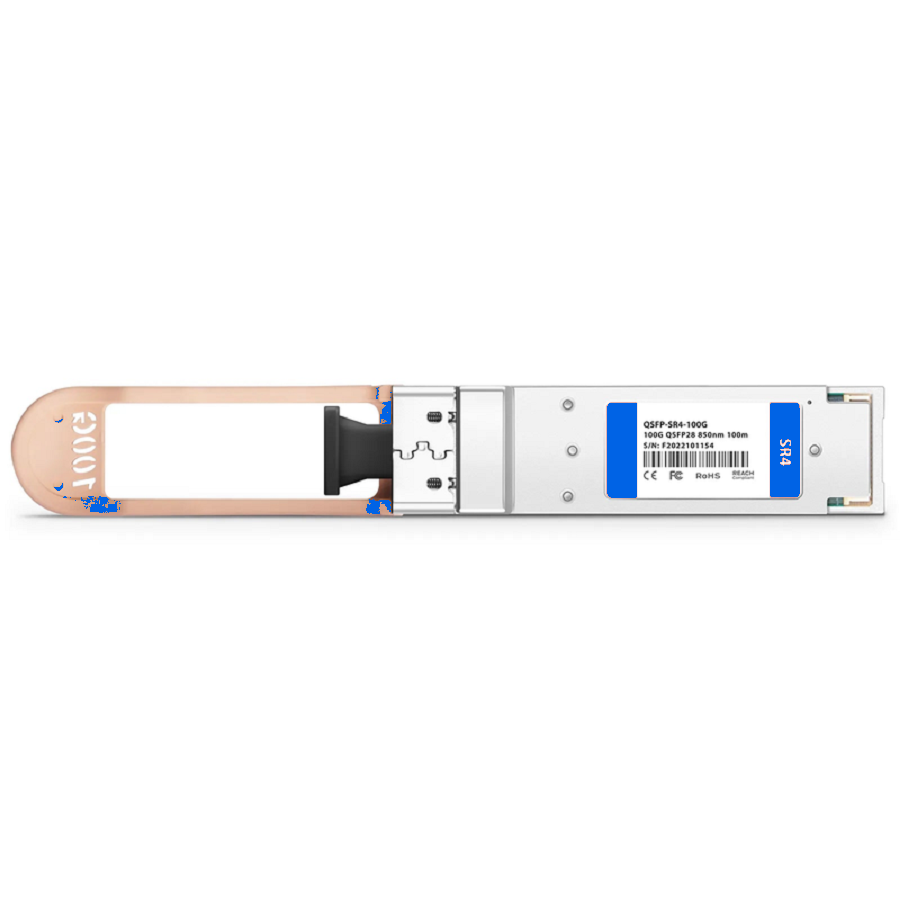 FyberOptix Cisco QSFP-100G-SR1.2 Compatible 100GBASE-SR1.2 QSFP28 BiDi 4 x 25G NRZ 850/910nm 100m DOM Duplex LC/UPC MMF Optical Transceiver Module