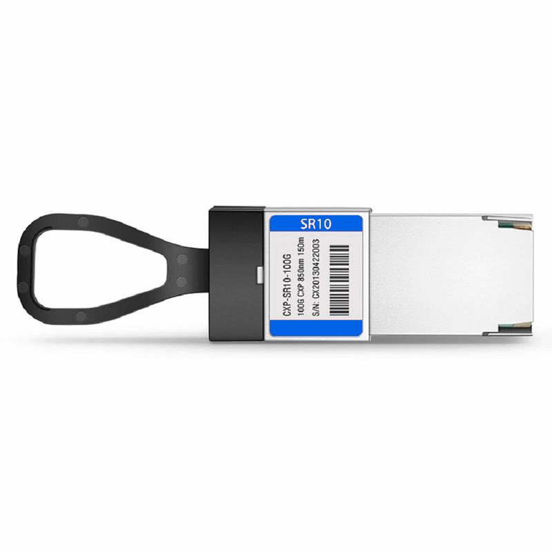 FyberOptix Juniper Networks CXP-100GBASE-SR10 Compatible 100GBASE-SR10 CXP 10 x 10G NRZ 850nm 150m DOM MPO-24 MMF Optical Transceiver Module