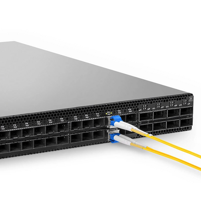 FyberOptix NVIDIA/Mellanox MMA2L20-AR Compatible 25GBASE-LR SFP28 1310nm 10km Duplex LC/UPC SMF DOM Ethernet Optical Transceiver Module