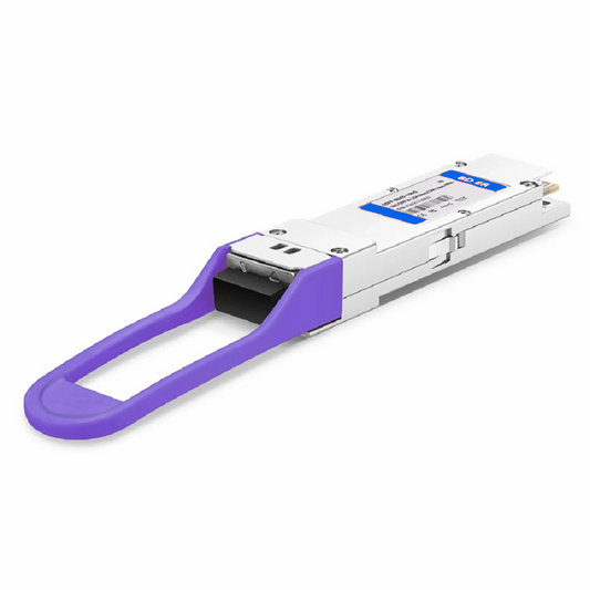 FyberOptix Cisco Compatible 100GBASE-4WDM-20 QSFP28 4 x 25G NRZ 1310nm 20km DOM Duplex LC /UPC SMF Optical Transceiver Module (Industrial)