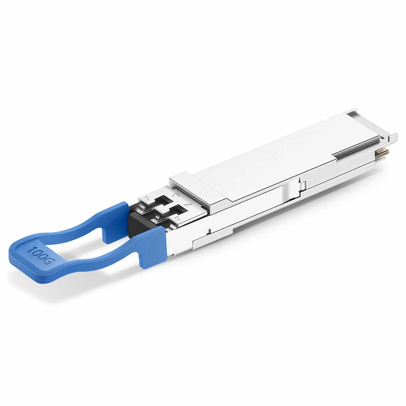 FyberOptix Cisco Compatible 100GBASE-LX4 QSFP28 4 x 25G NRZ 1310nm 2km/100m DOM Duplex LC/UPC SMF/MMF Optical Transceiver Module