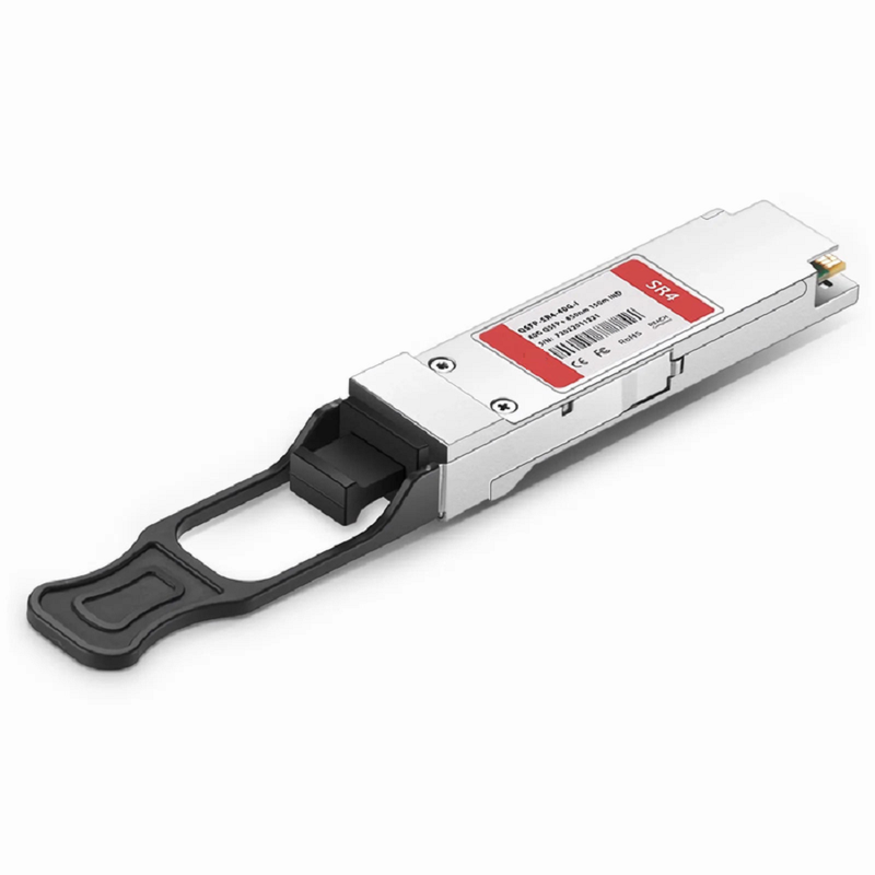 FyberOptix Cisco Compatible 40GBASE-SR4 QSFP+ 850nm 150m DOM MPO-12/UPC MMF Optical Transceiver Module (Industrial), Breakout to 4 x 10G-SR