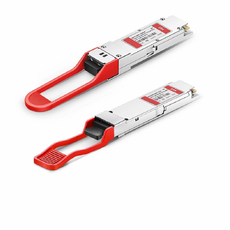 FyberOptix Juniper Networks 100/112GBASE-ER4 Compatible 100GBASE-ER4 and 112G OTU4 QSFP28 Dual Rate 4 x 25G NRZ 1310nm 40km DOM Duplex LC/UPC SMF Optical Transceiver Module