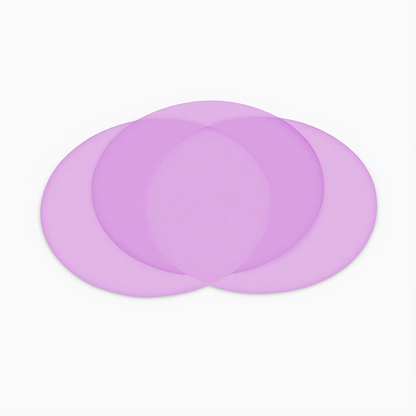 FyberOptix 1m 1 Piece Purple Polishing Film with 127mm Diameter