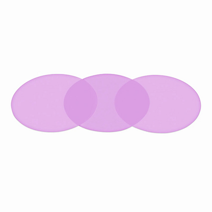FyberOptix 1m 1 Piece Purple Polishing Film with 127mm Diameter