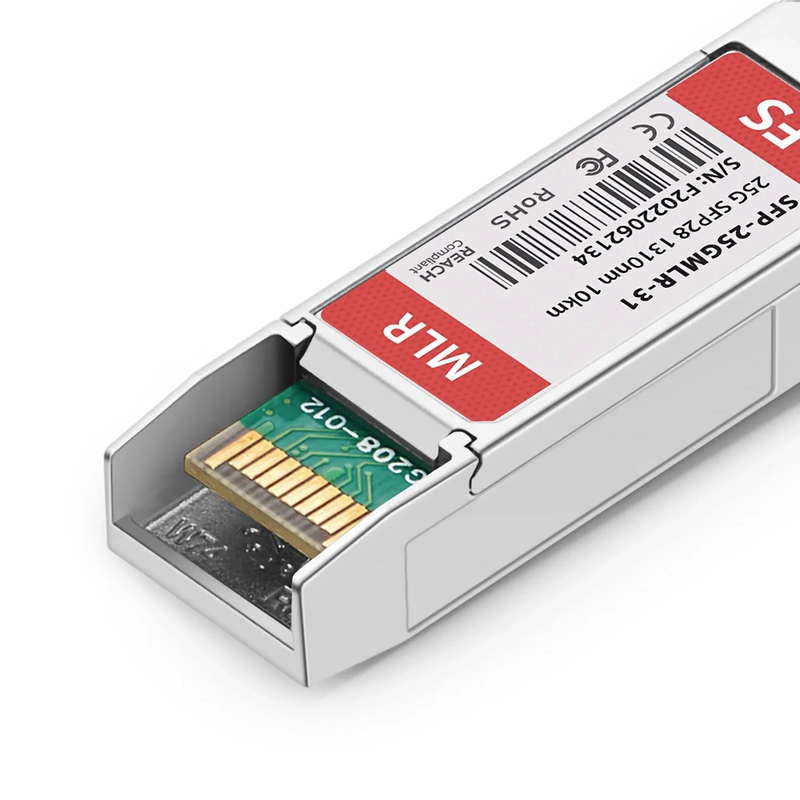 FyberOptix Cisco SFP-10/25G-LR-S Compatible 10/25GBASE-LR SFP28 Dual-rate 1310nm 10km DOM Duplex LC/UPC SMF Optical Transceiver Module