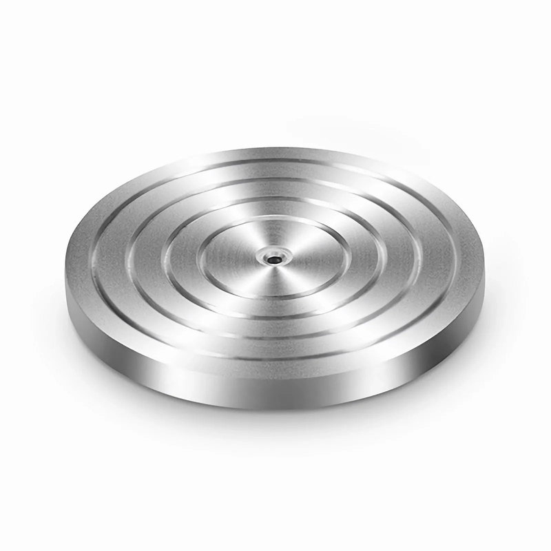 FyberOptix SC/ST/FC UPC Connector Hand Polish Puck - Stainless Steel
