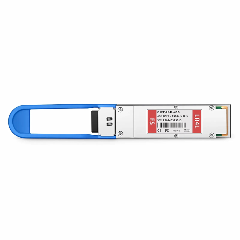 FyberOptix Cisco WSP-Q40GLR4L Compatible 40GBASE-LR4L QSFP+ 1310nm 2km DOM Duplex LC/UPC SMF Optical Transceiver Module