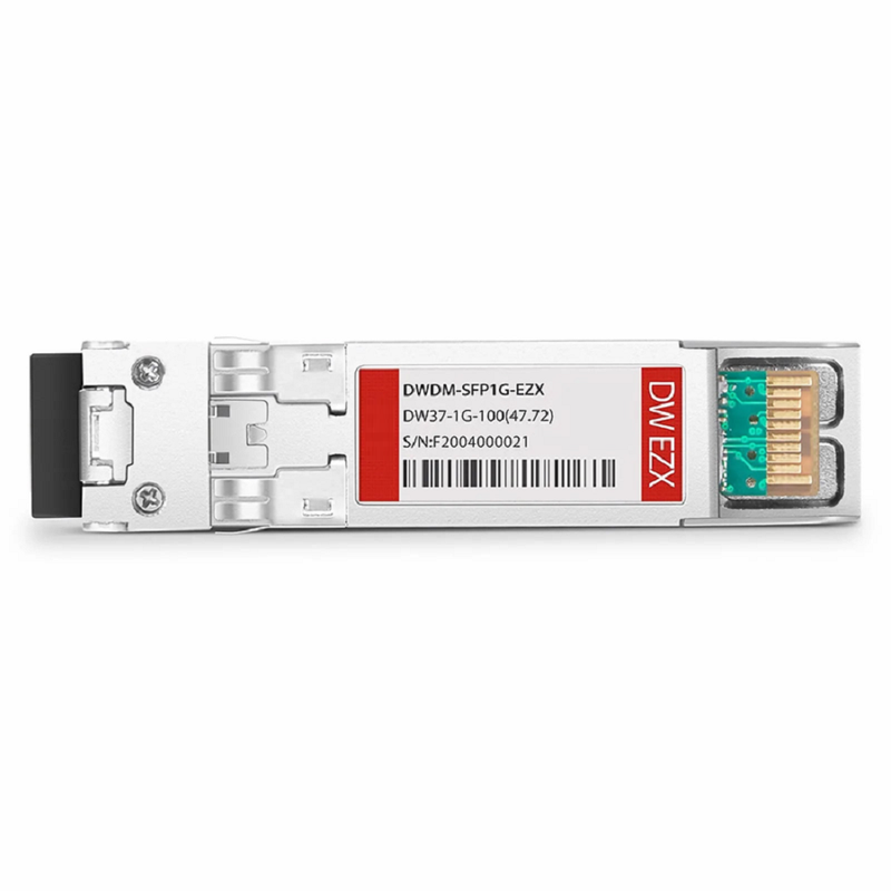 FyberOptix Cisco C20 DWDM-SFP-6141 Compatible SFP 1000BASE-DWDM 1561.42nm 100GHz 100km DOM Duplex LC/UPC SMF Optical Transceiver Module for Transmission