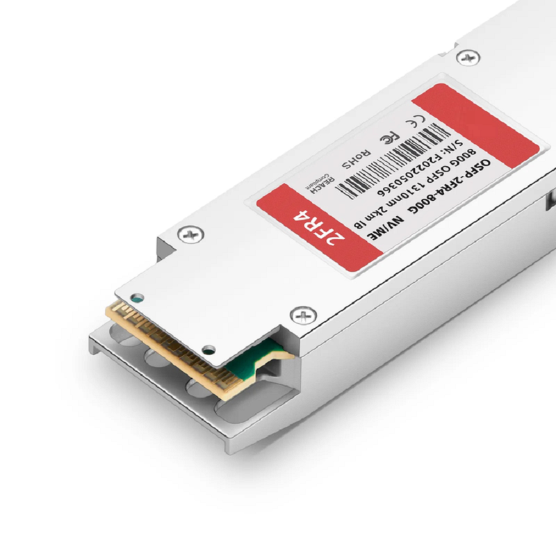 FyberOptix Dell Compatible 100GBASE-BX80-D QSFP28 BiDi 4 x 25G NRZ 1310nm-TX/1270nm-RX 80km DOM Simplex LC/UPC SMF Optical Transceiver Module