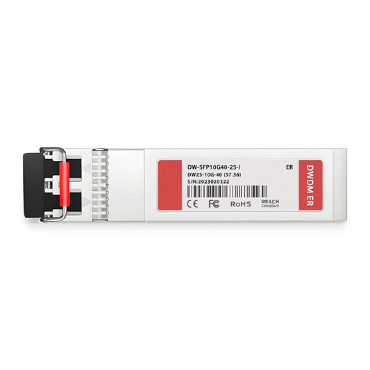 FyberOptix H3C Compatible 10GBASE BiDi SFP+ 1330nm-TX/1270nm-RX 60km DOM Simplex LC/UPC SMF Optical Transceiver Module (Industrial)