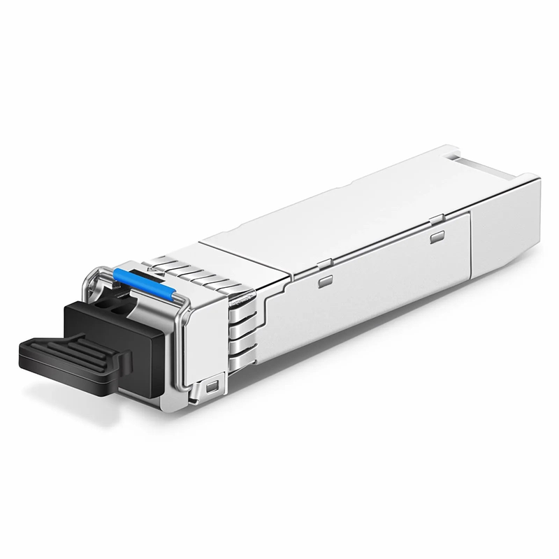 FyberOptix Cisco SFP-10G-BX40U-I Compatible 10GBASE BiDi SFP+ 1270nm-TX/1330nm-RX 40km DOM Simplex LC/UPC SMF Optical Transceiver Module (Industrial)