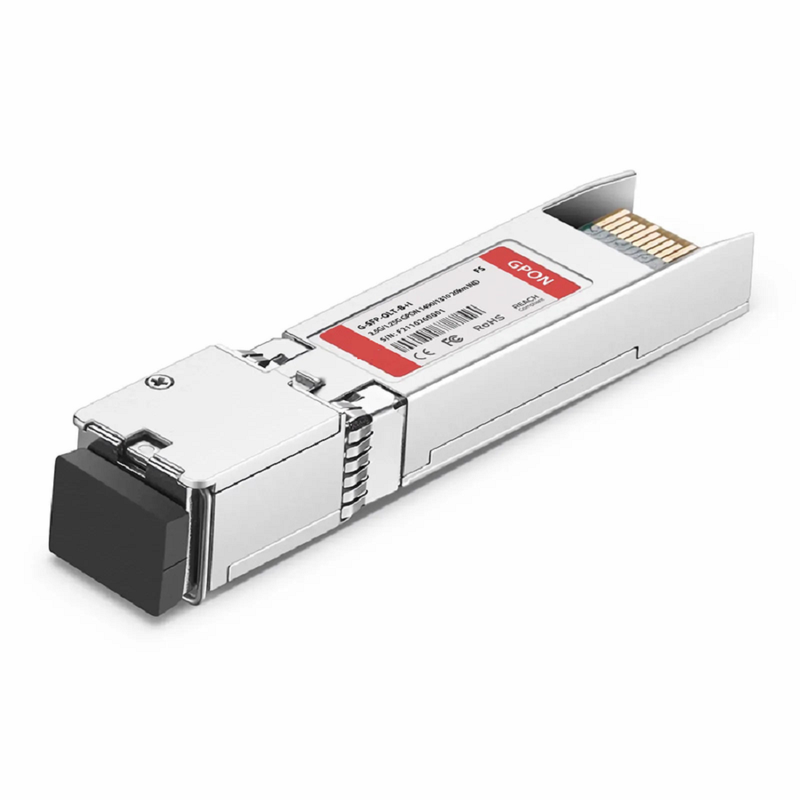 FyberOptix Cisco Compatible 10GBASE-BX10-U BiDi SFP+ 1270nm-TX/1330nm-RX 10km DOM Simplex LC/UPC SMF Optical Transceiver Module