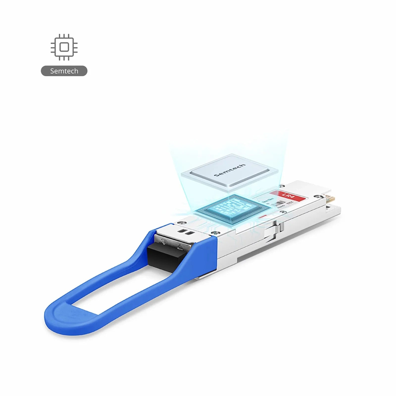 FyberOptix Cisco QSFP-100G-LR4-S Compatible 100GBASE-LR4 QSFP28 4 x 25G NRZ 1310nm 10km DOM Duplex LC/UPC SMF Optical Transceiver Module