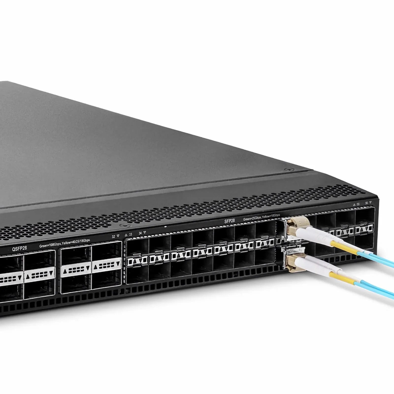 FyberOptix H3C SFP-25G-SR-MM850 Compatible 25GBASE-SR SFP28 850nm 100m DOM Duplex LC/UPC MMF Optical Transceiver Module