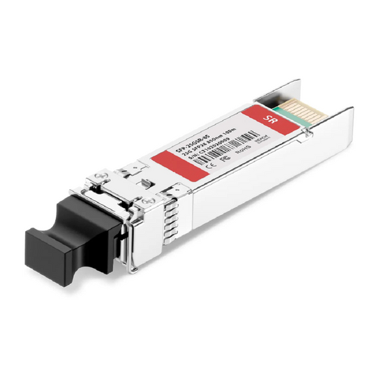 FyberOptix Brocade AFBR-734SMZ Compatible 25GBASE-SR SFP28 850nm 100m DOM Duplex LC/UPC MMF Optical Transceiver Module