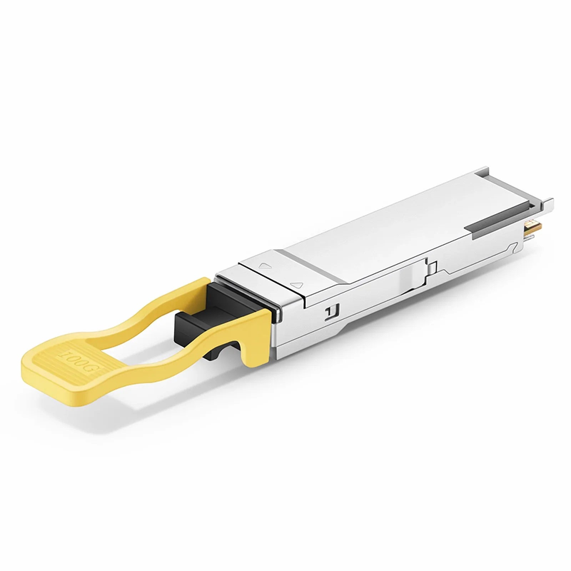 FyberOptix Cisco QSFP-100G-SL4 Compatible 100GBASE-SL4 QSFP28 4 x 25G NRZ 850nm 30m DOM MPO-12/UPC MMF Optical Transceiver Module, Breakout to 4 x 25G-SR