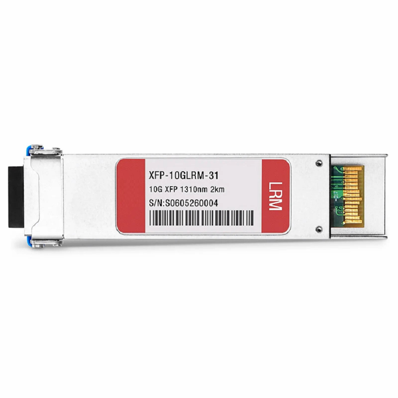 FyberOptix Cisco Compatible 10GBASE-LRM XFP 1310nm 2km DOM Duplex LC SMF Optical Transceiver Module
