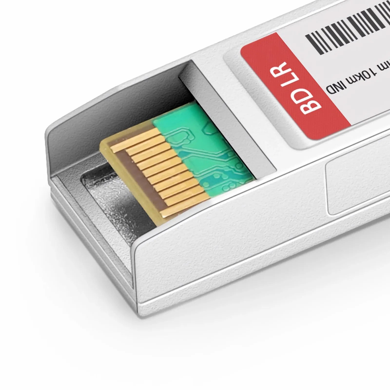 FyberOptix 25GBASE-D SFP28 BiDi 1330nm-TX/1270nm-RX 10km DOM Simplex LC/UPC SMF Optical Transceiver Module for FS Switches (Industrial)