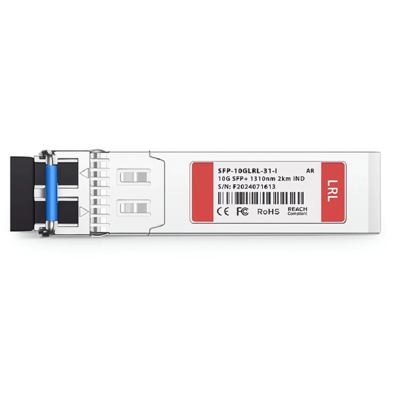 FyberOptix HPE Aruba Compatible 10GBASE-LRL SFP+ 1310nm 2km DOM Duplex LC/UPC SMF Optical Transceiver Module (Industrial)
