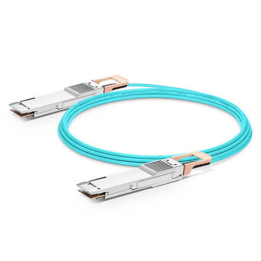 FyberOptix 20m (66ft) Arista Networks A-D800-D800-20M Compatible 800G QSFP-DD 8 x 100G PAM4 Active Optical Cable