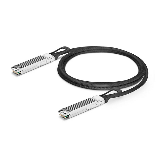 FyberOptix 1m (3ft) NVIDIA/Mellanox MCA4J80-N001 Compatible 800G Twin-port OSFP 8 x 100G PAM4 Finned Top Ethernet Active Direct Attach Copper Twinax Cable