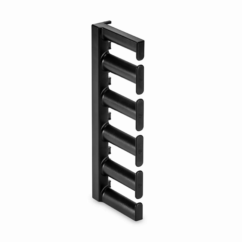 FyberOptix Vertical Single Sided Cable Manager, 5RU, Bend Radius Finger, 1.02 in. Wide