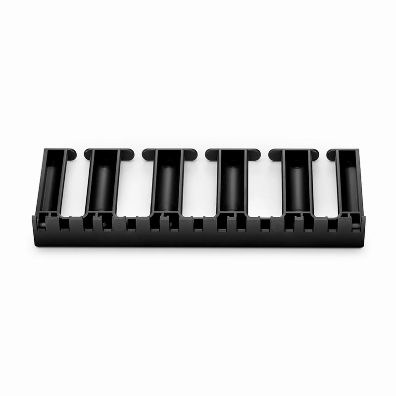 FyberOptix Vertical Single Sided Cable Manager, 5RU, Bend Radius Finger, 1.02 in. Wide