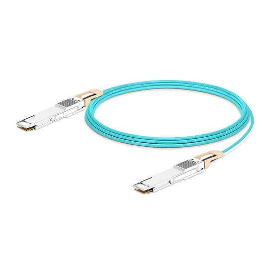 FyberOptix 20m (66ft) Dell Compatible 200G QSFP-DD 8 x 25G NRZ Active Optical Cable