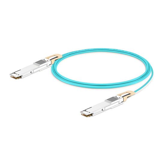FyberOptix 10m (33ft) Dell Compatible 200G QSFP-DD 8 x 25G NRZ Active Optical Cable