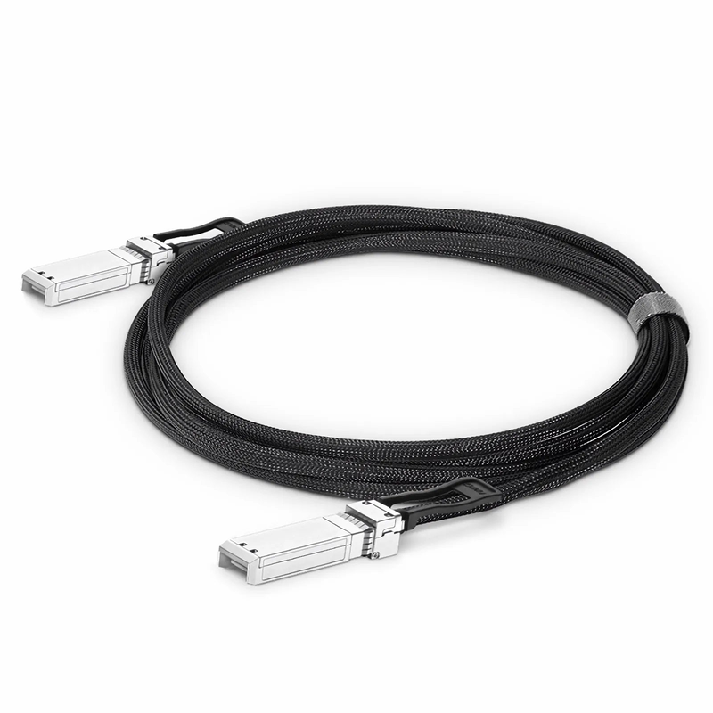 FyberOptix 1.5m (5ft) Generic Compatible 100G SFP112 PAM4 Passive Direct Attach Copper Twinax Cable
