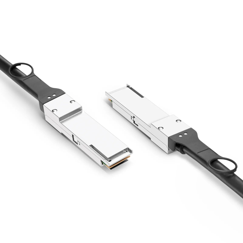 FyberOptix 1.5m (5ft) Broadcom Compatible 100G QSFP28 4 x 25G NRZ Passive Direct Attach Copper Twinax Cable