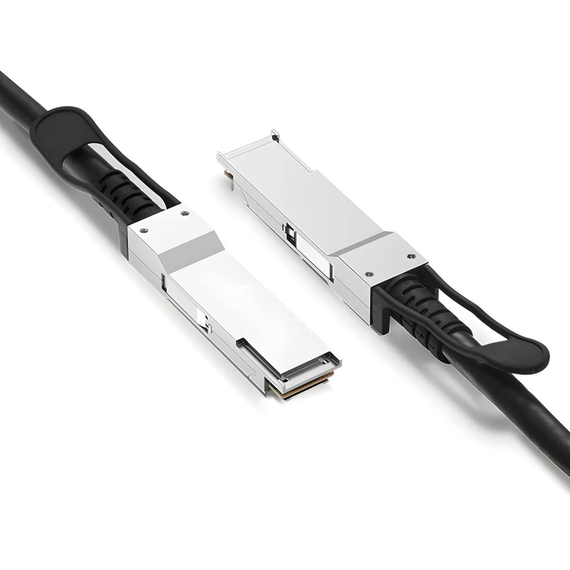 FyberOptix 1m (3ft) NVIDIA/Mellanox MCP1600-E001E30 Compatible 100G QSFP28 4 x 25G NRZ Infiniband EDR Passive Direct Attach Copper Twinax Cable for Switch- IB 2 Switches and ConnectX-5 HCA