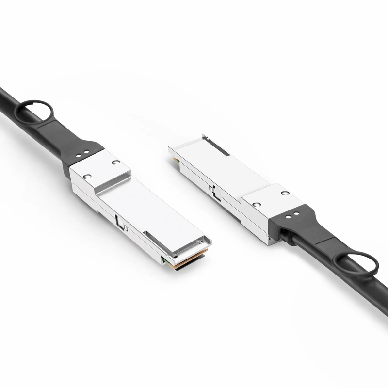 FyberOptix 3m (10ft) Cisco QSFP-100G-CU3M Compatible 100G QSFP28 4 x 25G NRZ Passive Direct Attach Copper Twinax Cable