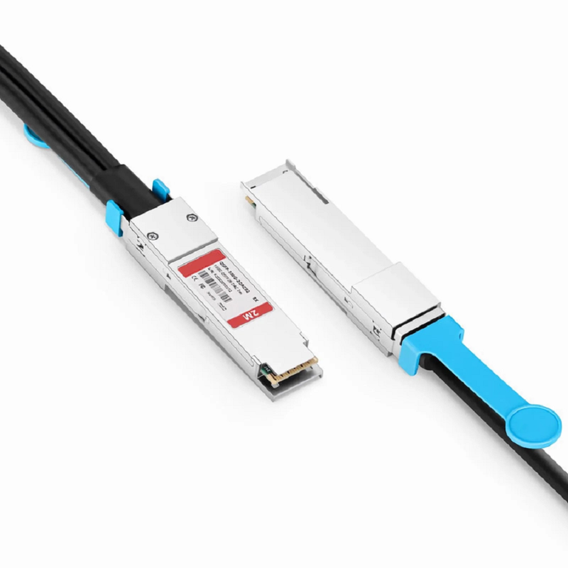 FyberOptix 2m (7ft) Arista Networks Compatible 100G QSFP28 4 x 25G NRZ to 2 x 50G QSFP28 2 x 25G NRZ Active Direct Attach Copper Breakout Cable