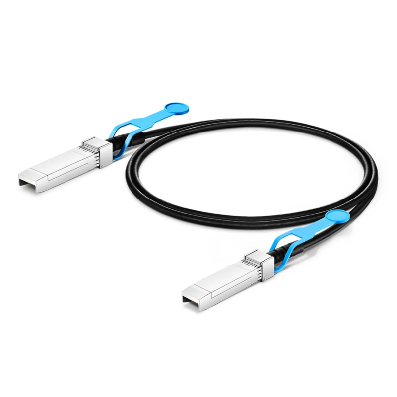 FyberOptix 1m (3ft) Arista Networks Compatible 25G SFP28 Active Direct Attach Copper Twinax Cable