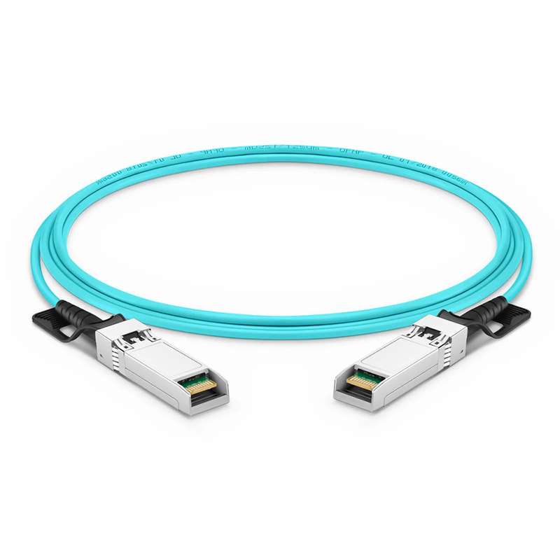 FyberOptix 15m (49ft) Cisco SFP-10G-AOC15M Compatible 10G SFP+ Active Optical Cable