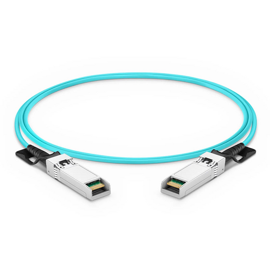 FyberOptix 1m (3ft) HW SFP-10G-AOC1M Compatible 10G SFP+ Active Optical Cable