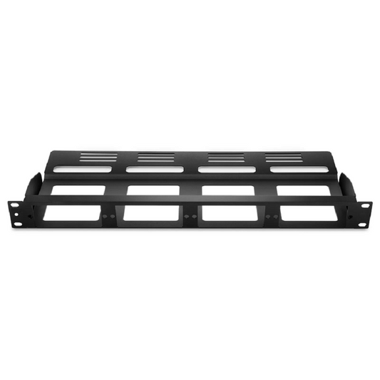FyberOptix FHDÃ¢â€žÂ¢ High Density 1U Rack Mount Modular Enclosure Unloaded, Rear Cable Managers, Holds up to 4 x FHDÃ¢â€žÂ¢ Cassettes or Panels, 144 Fibers (LC)