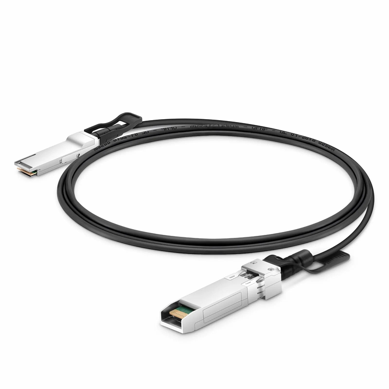FyberOptix 7m (23ft) Cisco Compatible 40G QSFP+ to 1 x 10G SFP+ Passive Direct Attach Copper Cable