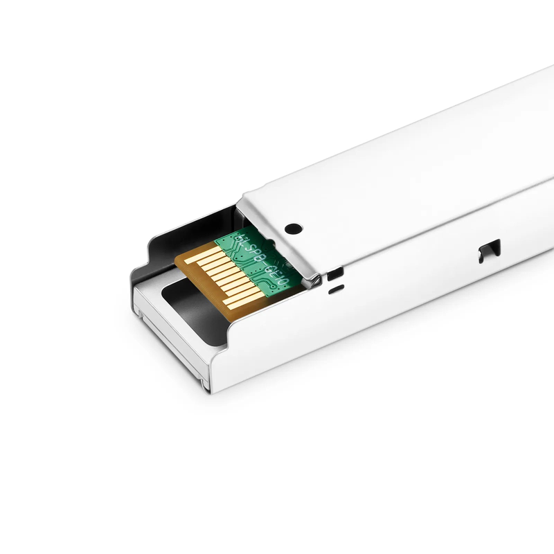 FyberOptix Cisco Compatible 1000BASE-BX-U SFP BiDi 1490nm-TX/1550nm-RX 160km DOM Simplex LC/UPC SMF Optical Transceiver Module (Industrial)